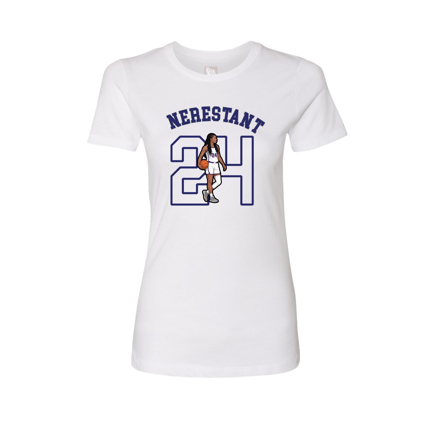 Womens Tee — Shirsey Arch in White