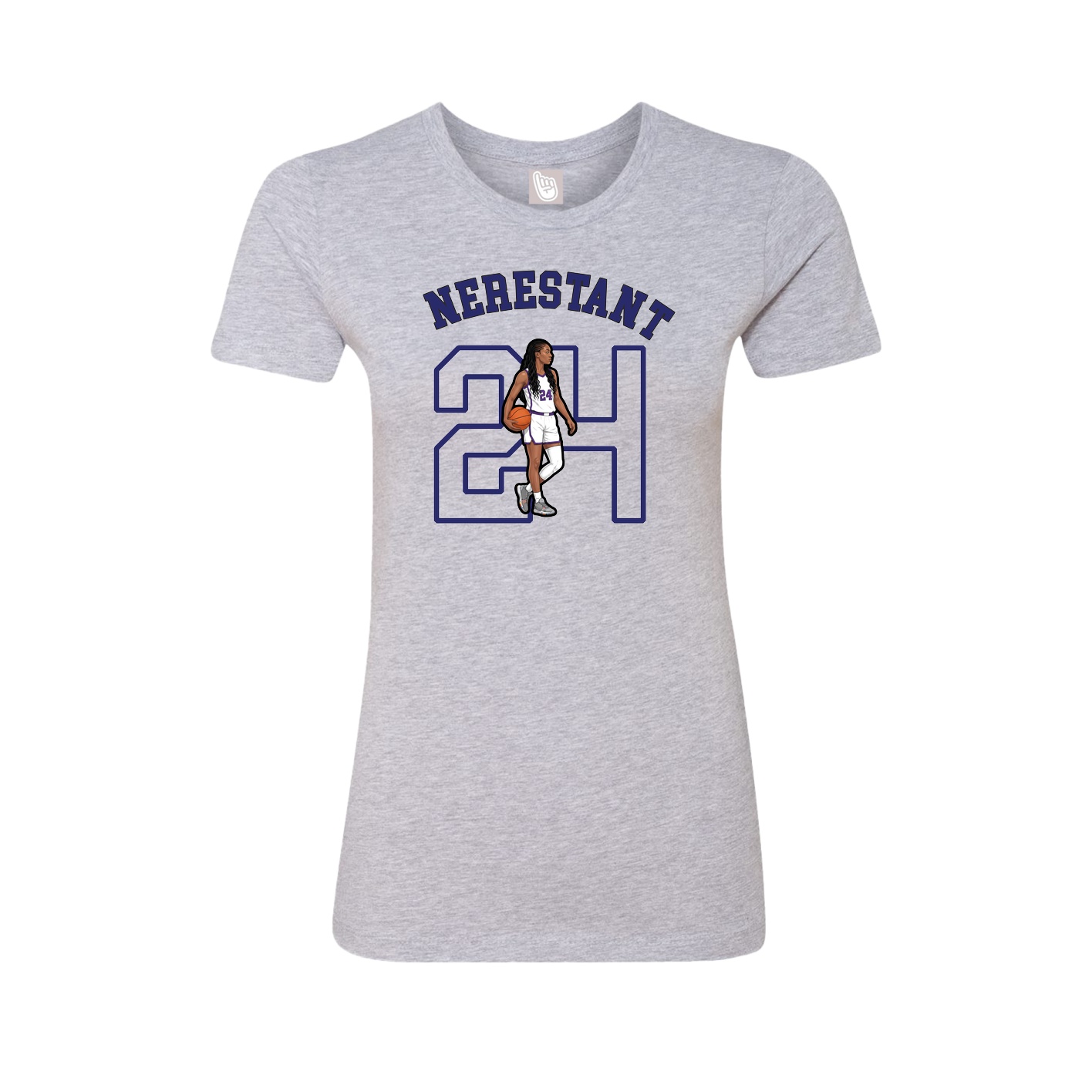 Womens Tee — Shirsey Arch in Grey