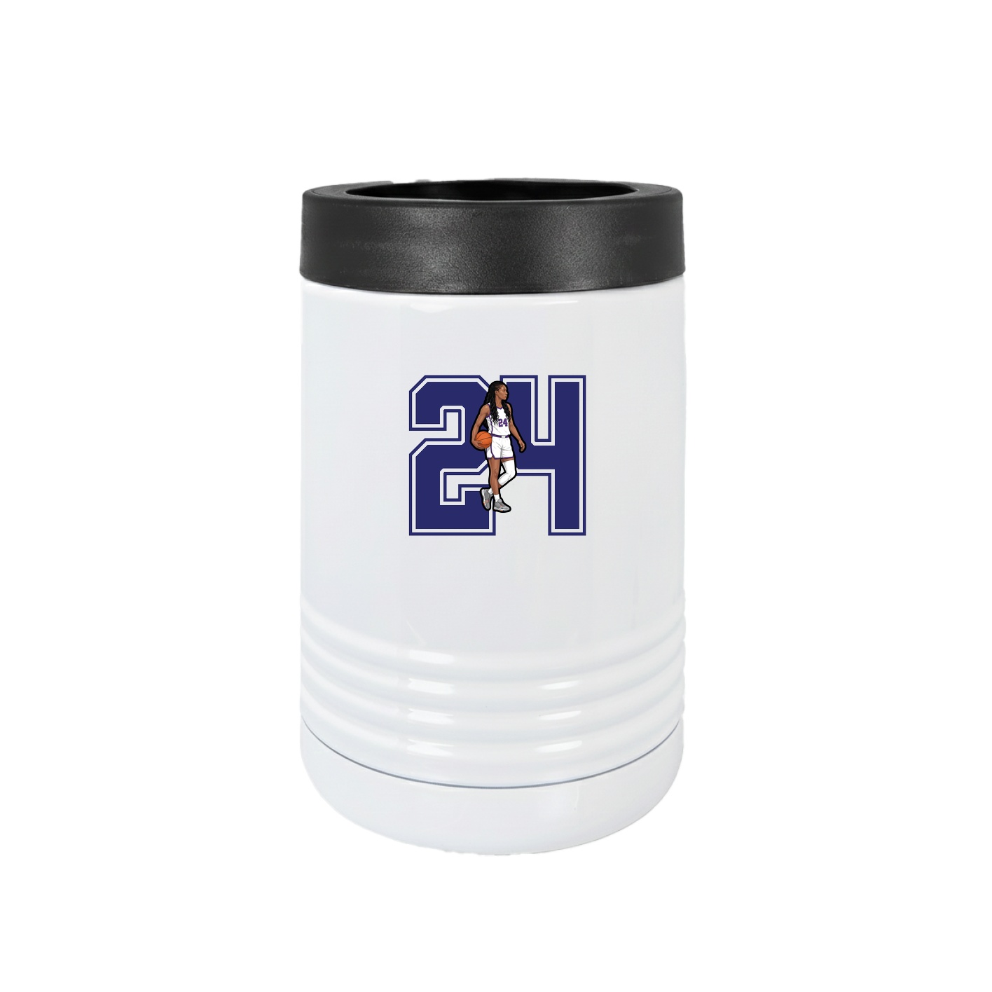 Beverage Holder — Number in White