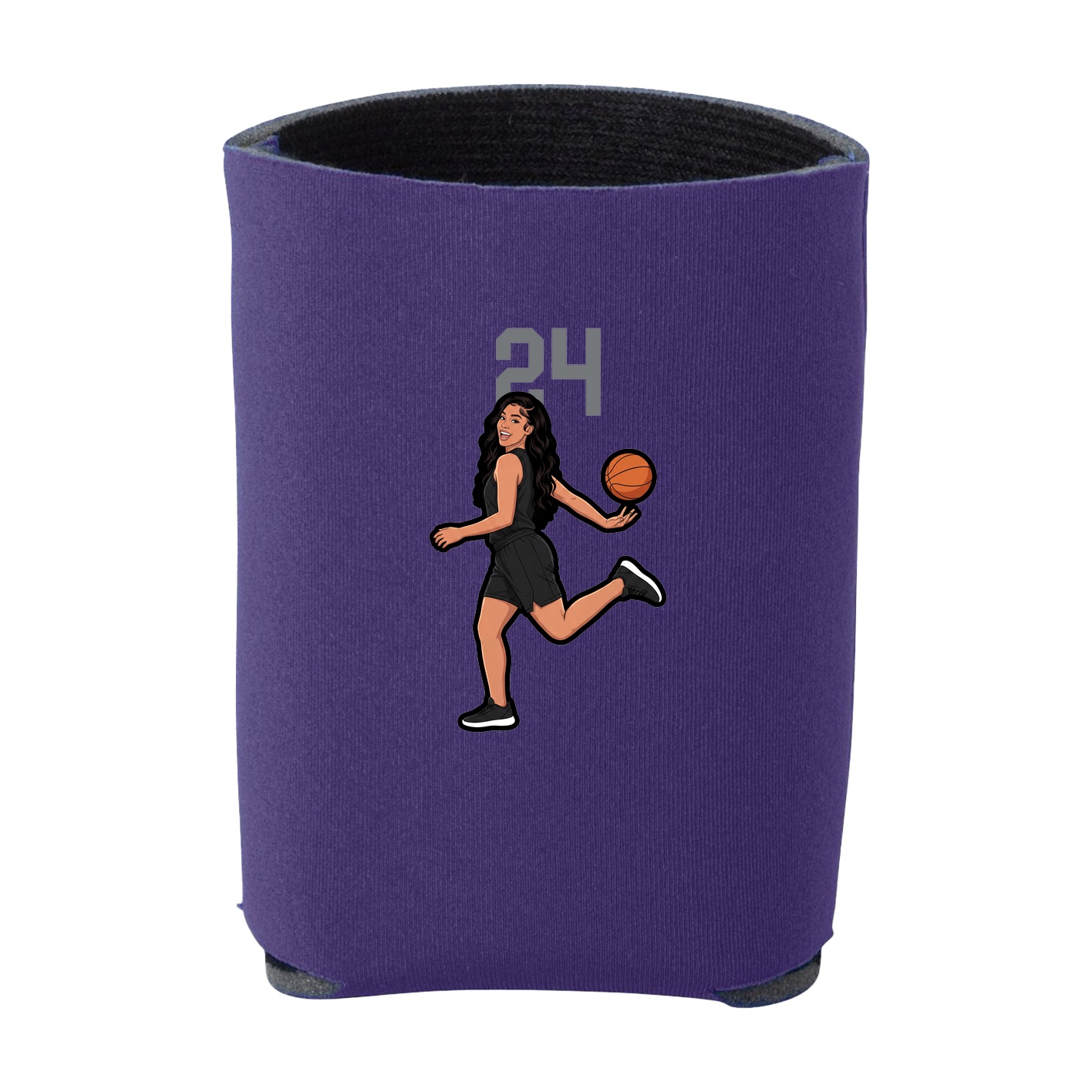 Can Holder — Number Top in Purple