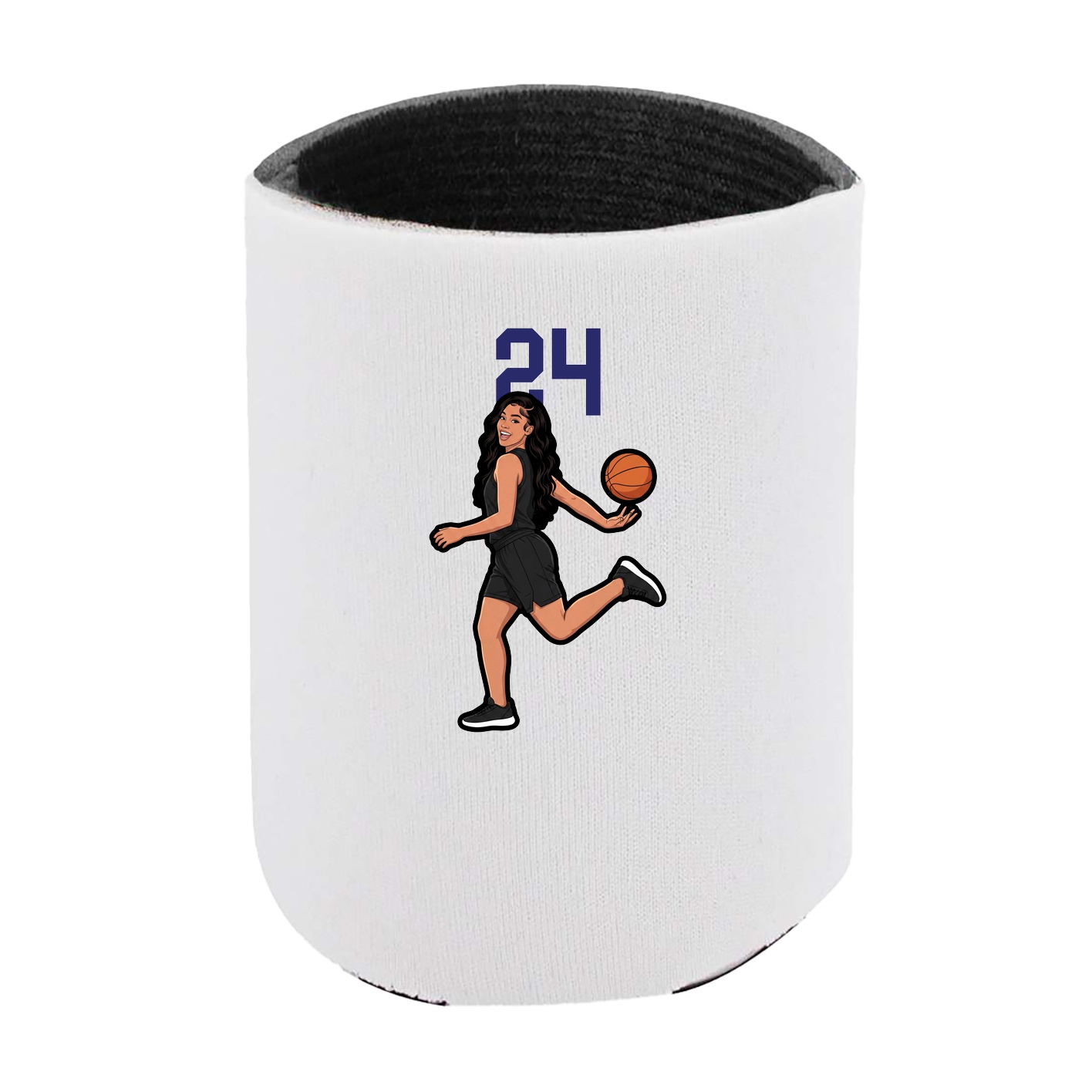 Can Holder — Number Top in White