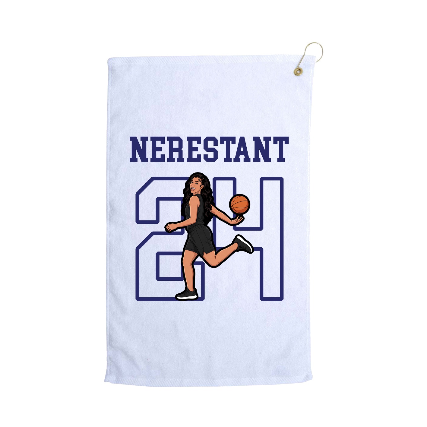 Golf Towel — Shirsey in White