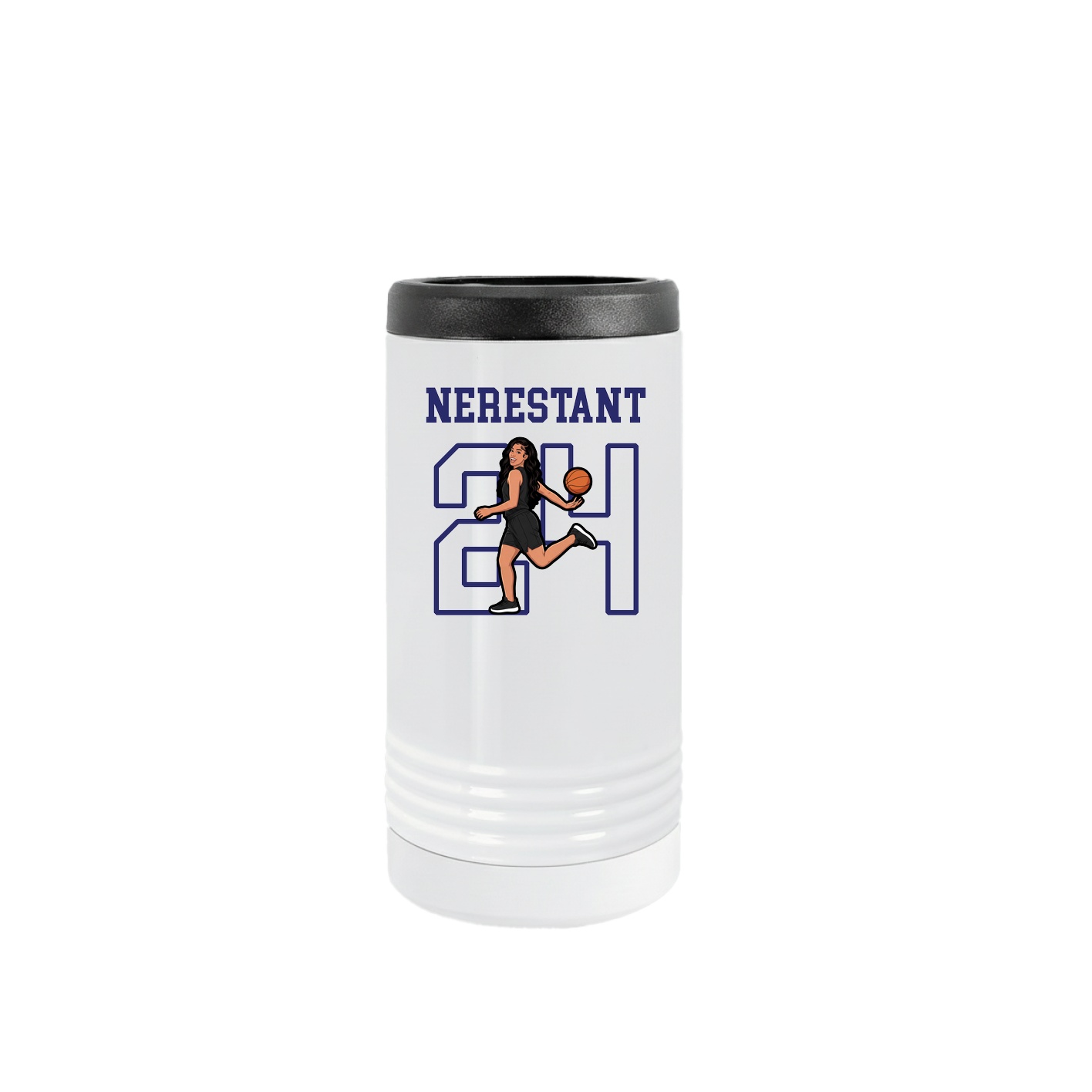 Slim Beverage Holder — Shirsey in White