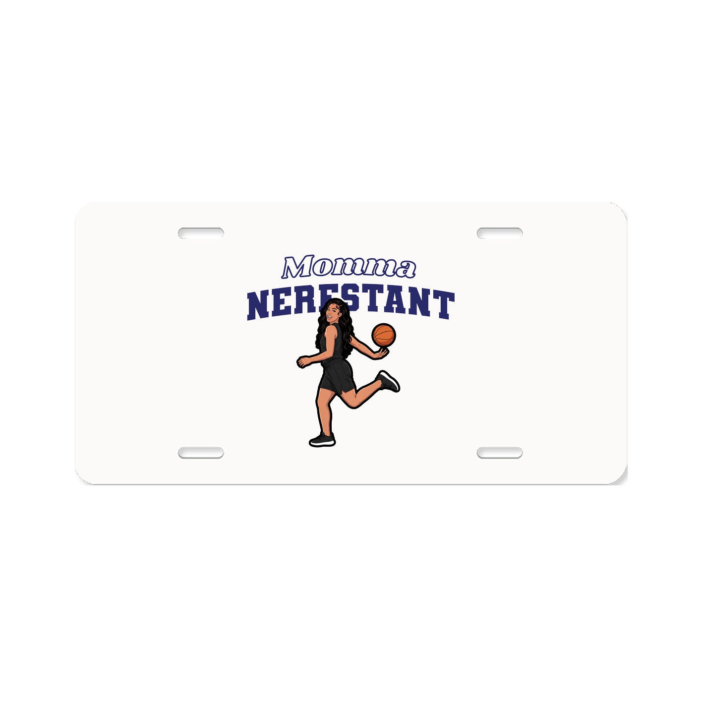 License Plate — Mothers Day Block in Classic