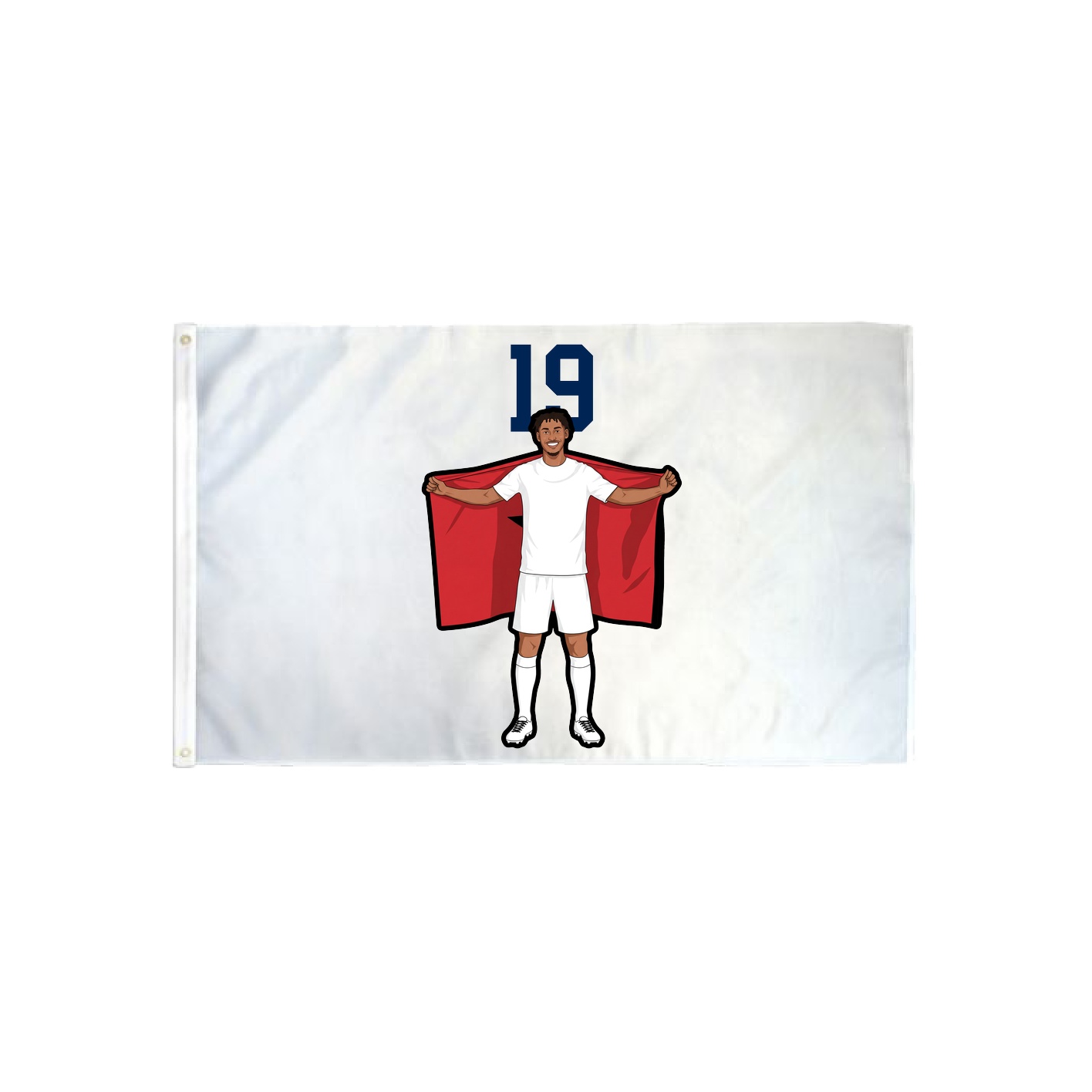 3x5 Flag — Number Top in Classic
