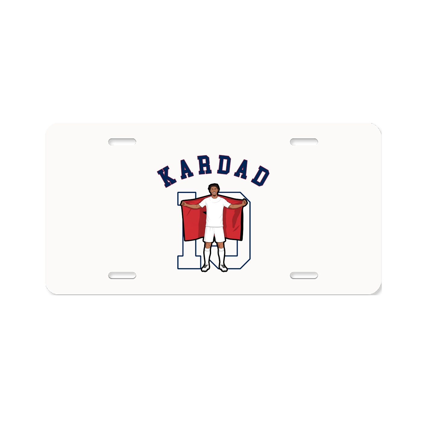 License Plate — Shirsey Arch in Classic