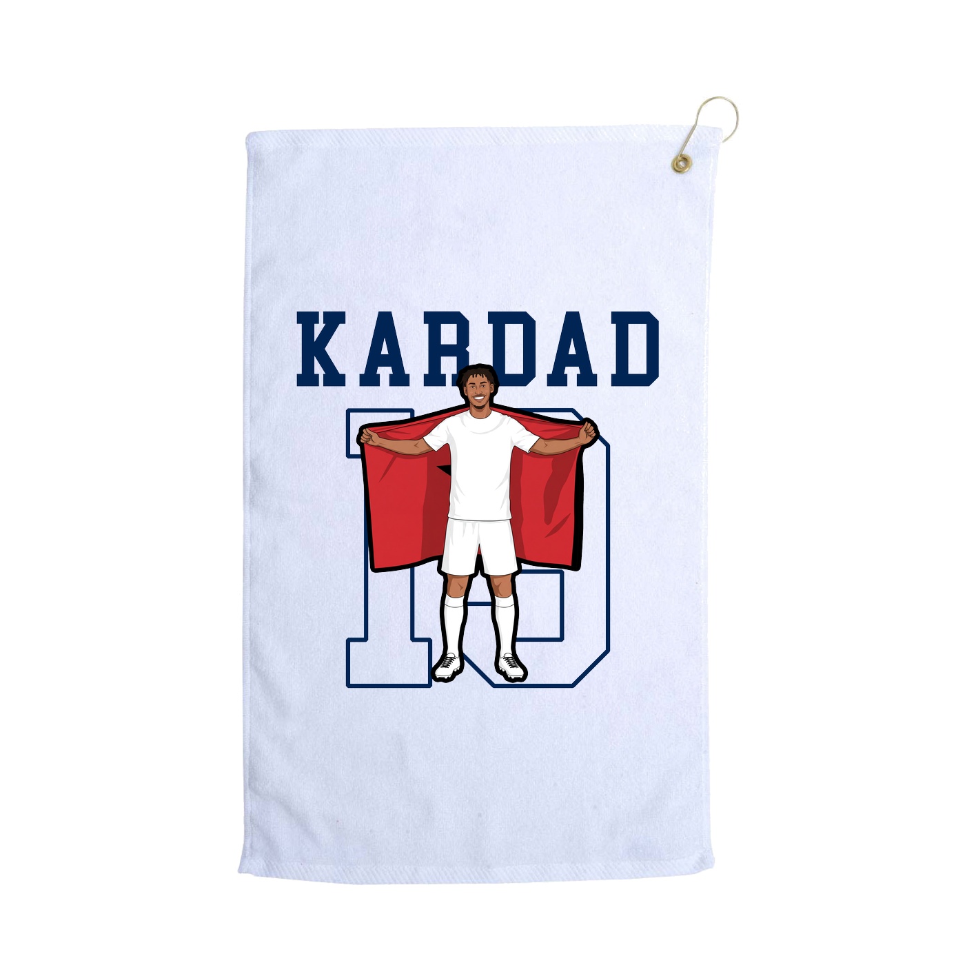 Golf Towel — Shirsey in White