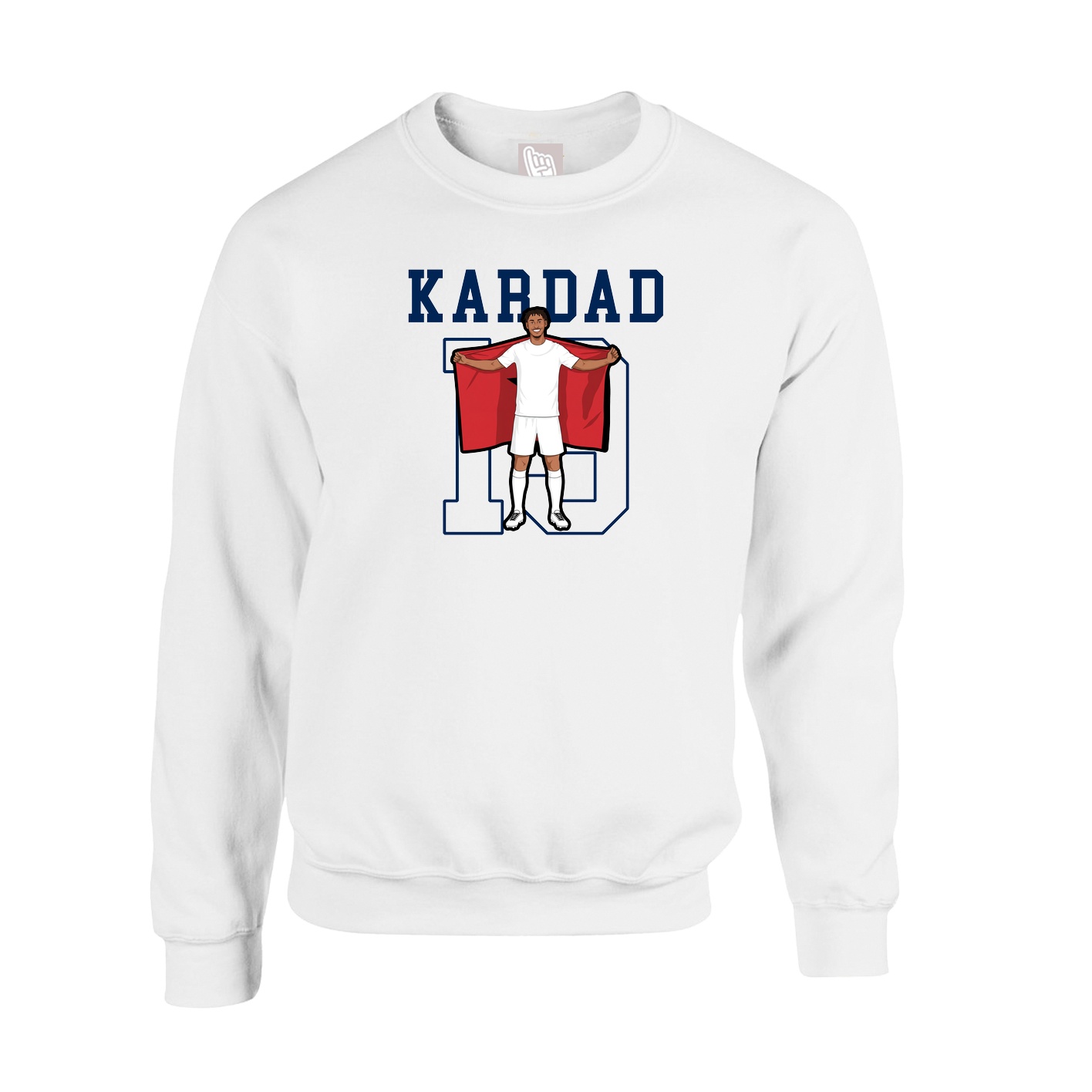 Fleece Crew — Shirsey in White