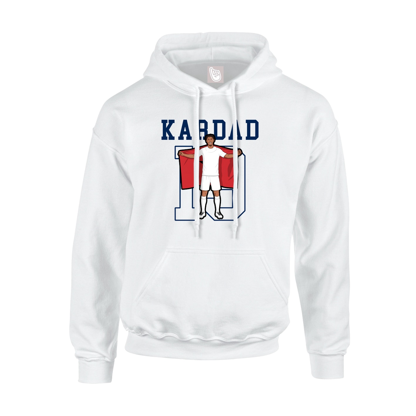 Youth Hoodie — Shirsey in White