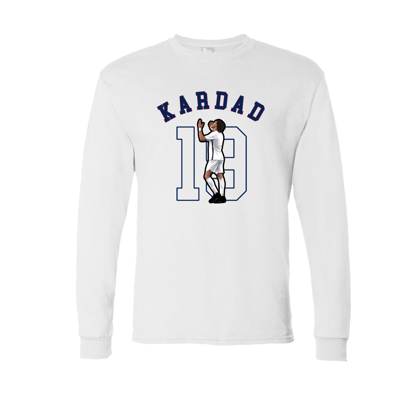 Long Sleeve Tee — Shirsey Arch in White