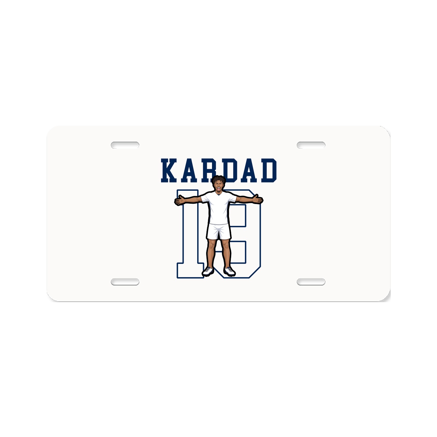 License Plate — Shirsey in Classic