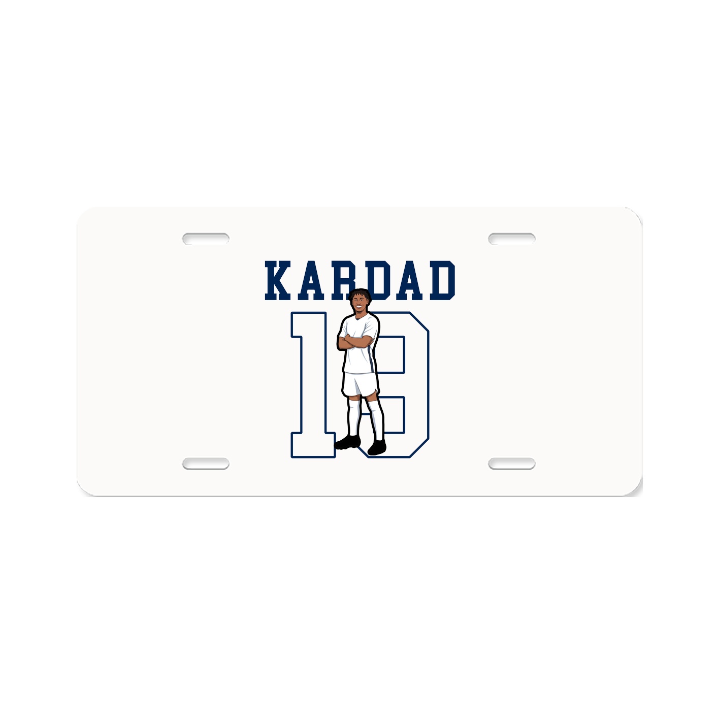 License Plate — Shirsey in Classic