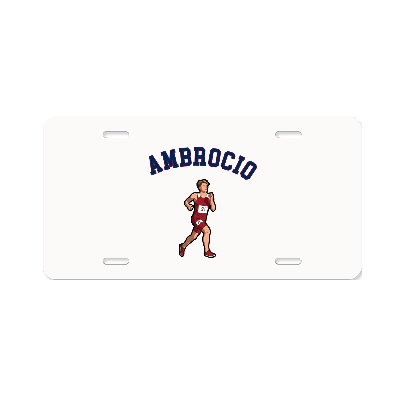License Plate — Shirsey Arch in Classic