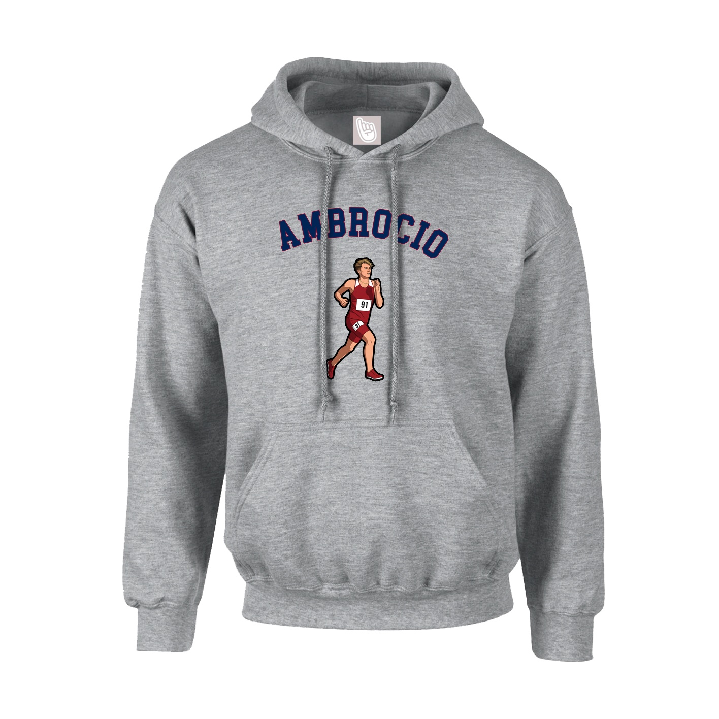 Youth Hoodie — Shirsey Arch in Grey
