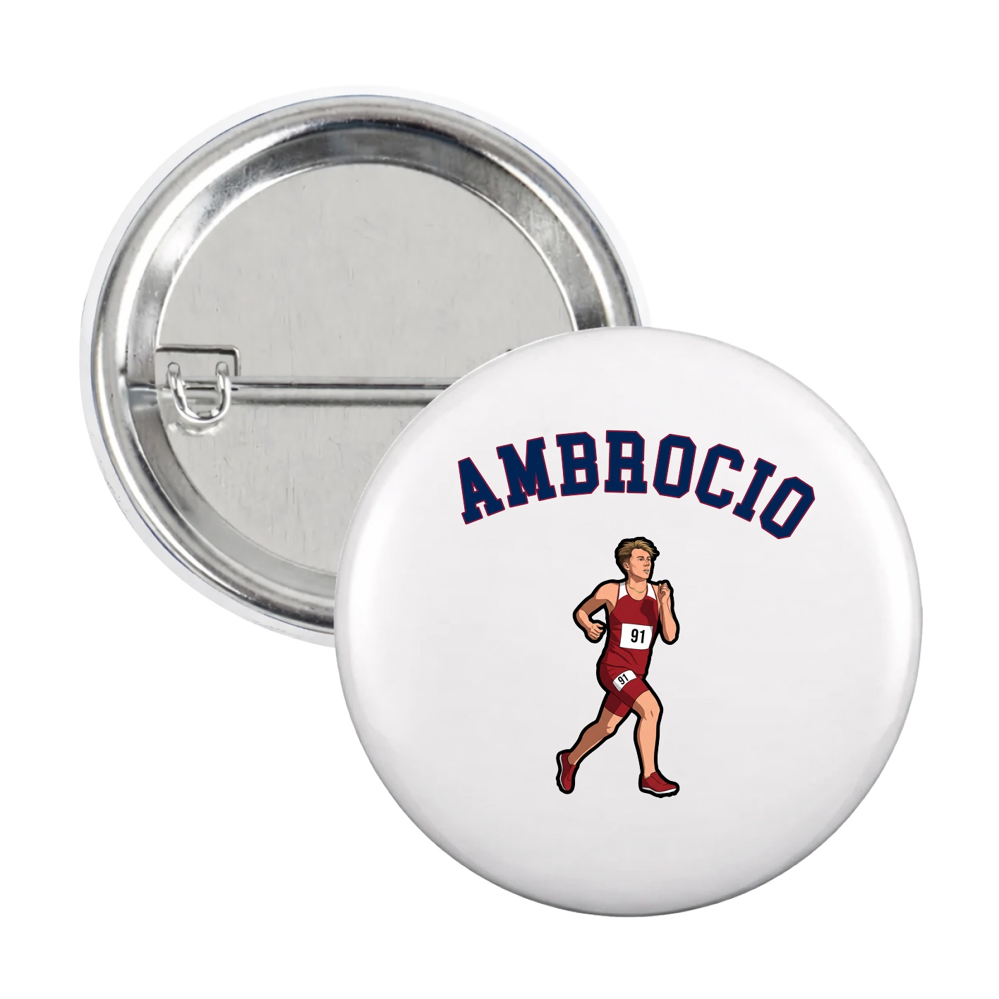 Game Day Button — Shirsey Arch in White