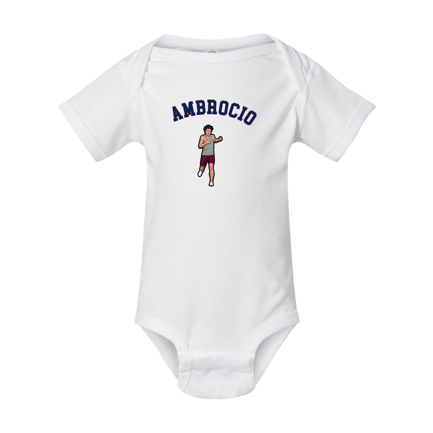 Baby Onesie — Shirsey Arch in White