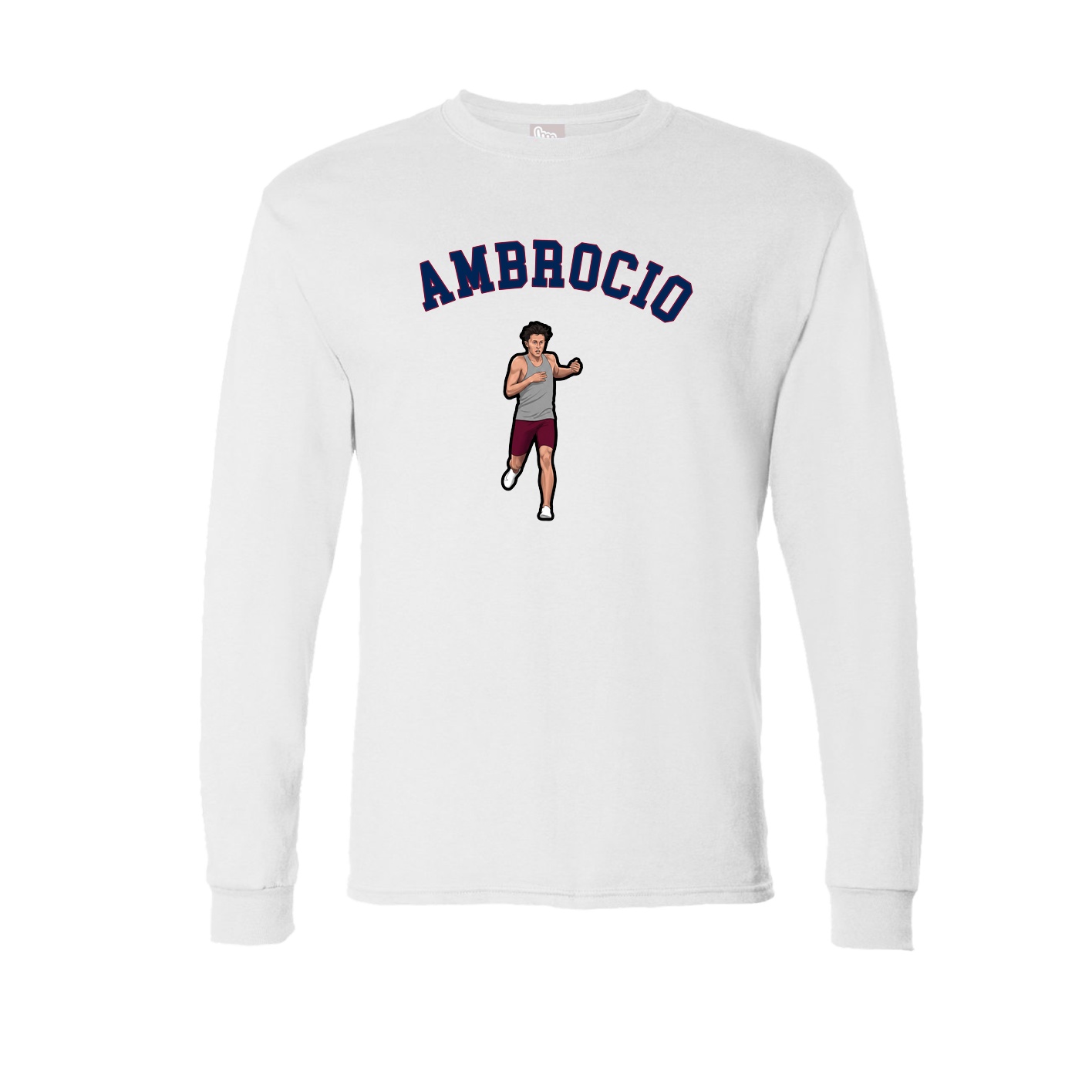 Long Sleeve Tee — Shirsey Arch in White