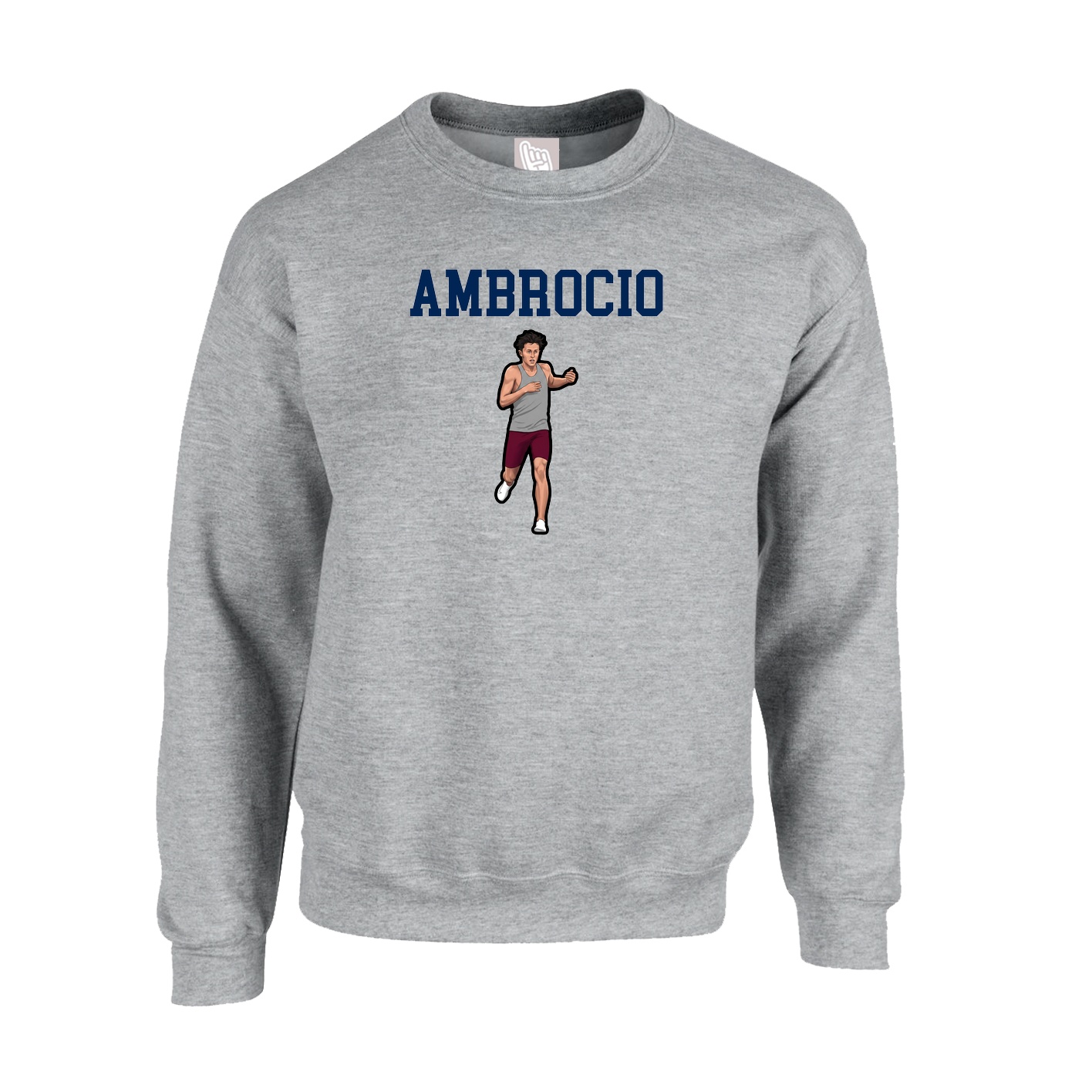Fleece Crew — Shirsey in Grey