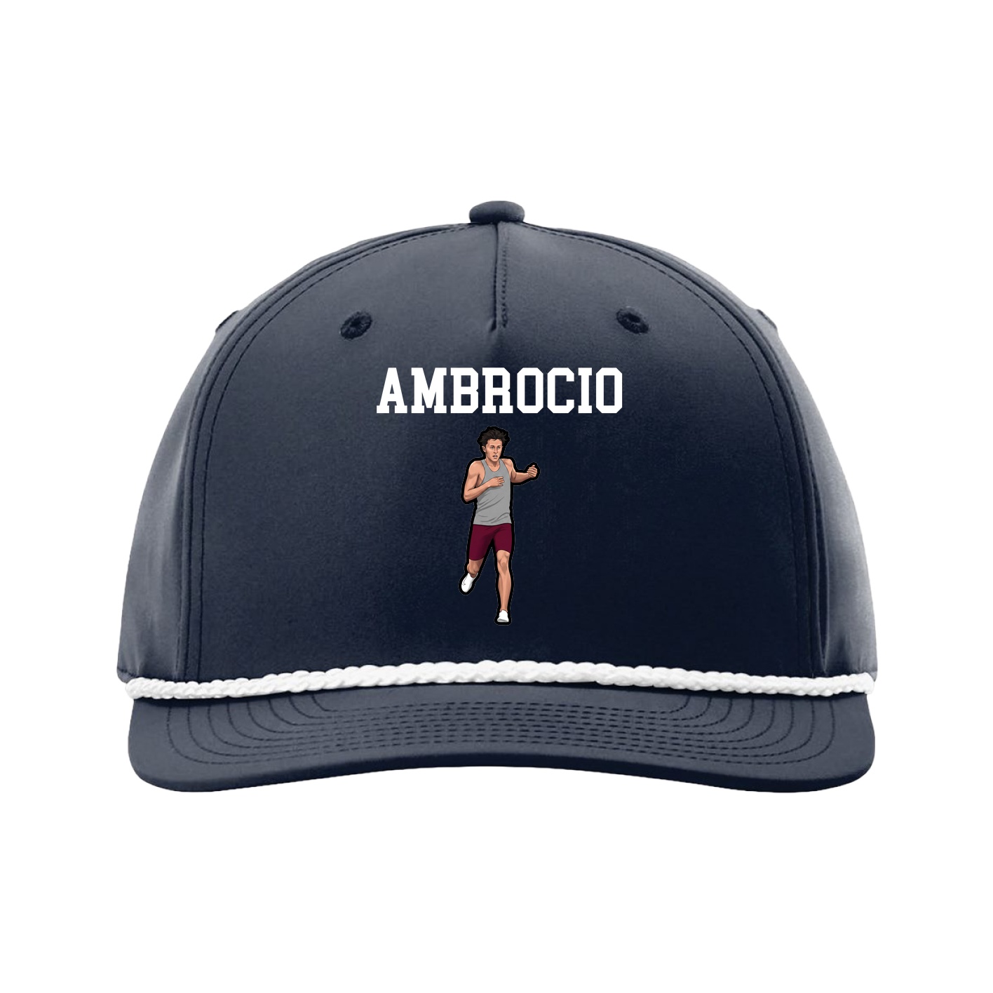 Five-Panel Classic Rope Cap — Shirsey in Navy