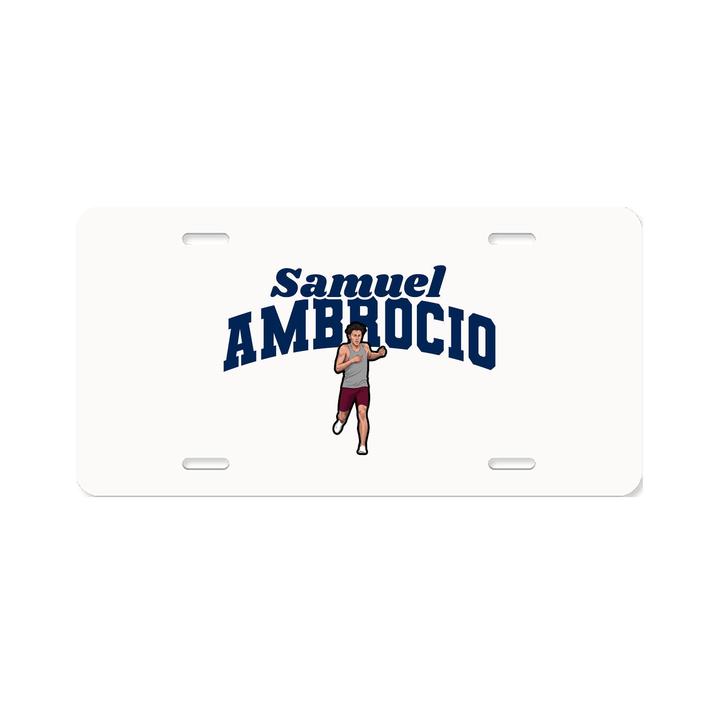 License Plate — Signature Arch in Classic