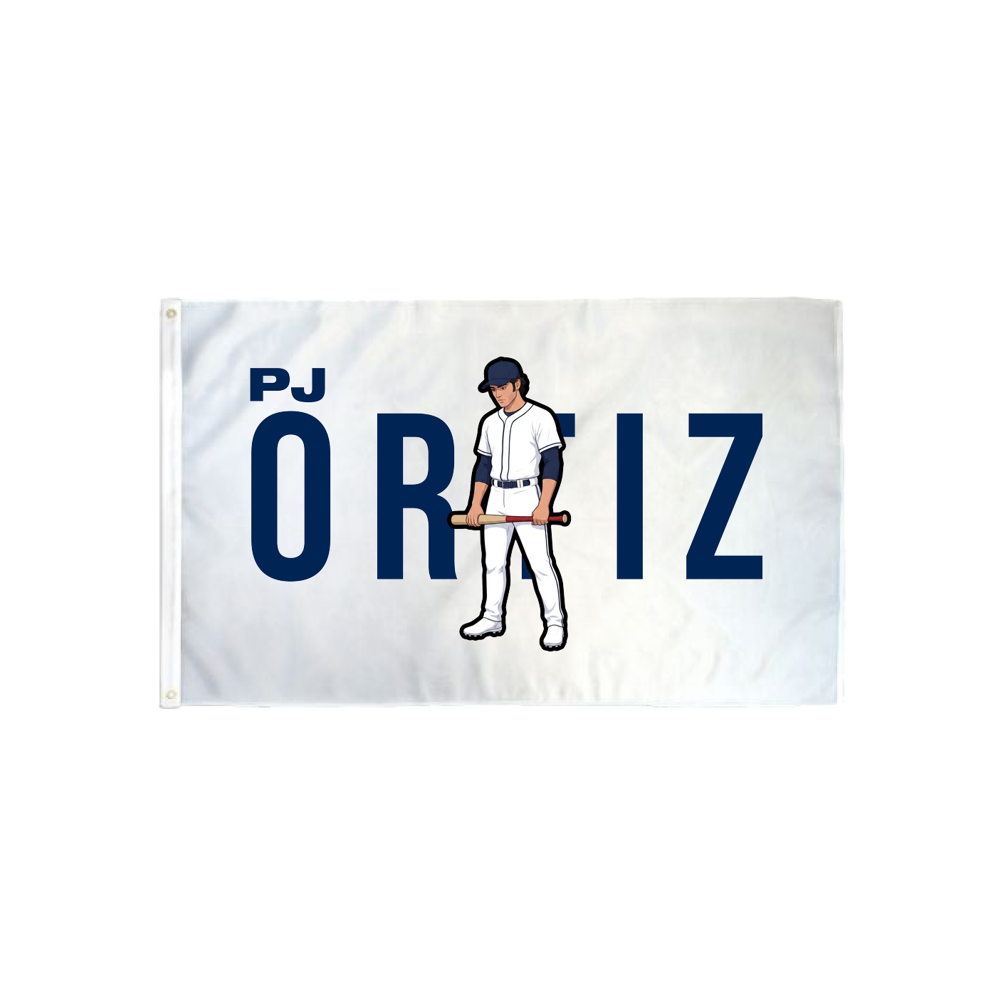 3x5 Flag — Player Name in Classic