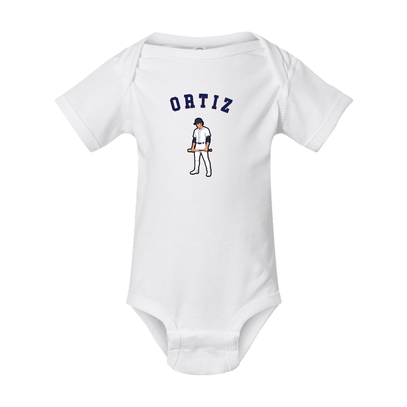 Baby Onesie — Shirsey Arch in White