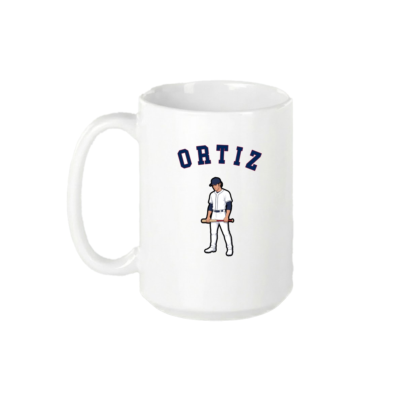 15oz Coffee Mug — Shirsey Arch in White