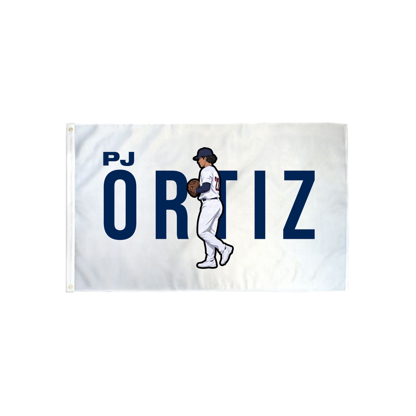 3x5 Flag — Player Name in Classic