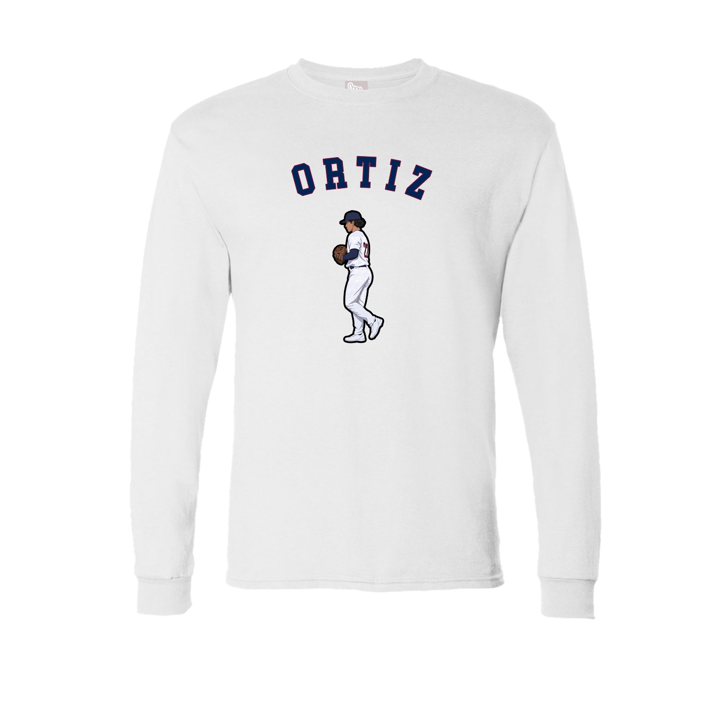 Long Sleeve Tee — Shirsey Arch in White