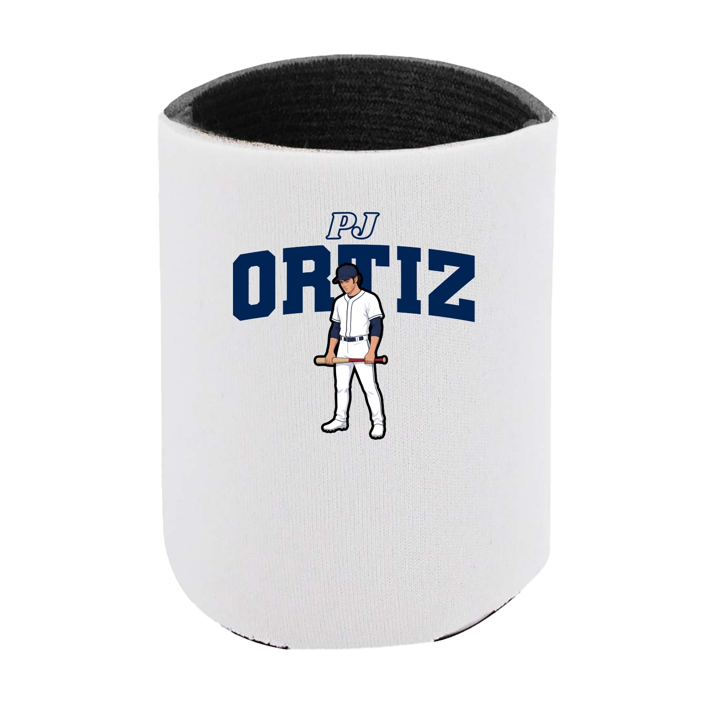 Can Holder — Name Arch in White