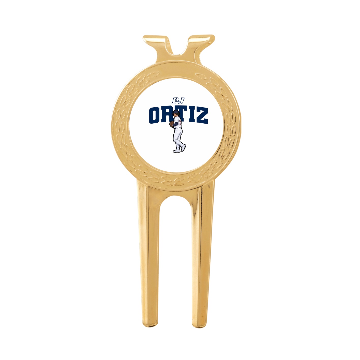 Divot Tool with Ball Marker — Name Arch in Classic