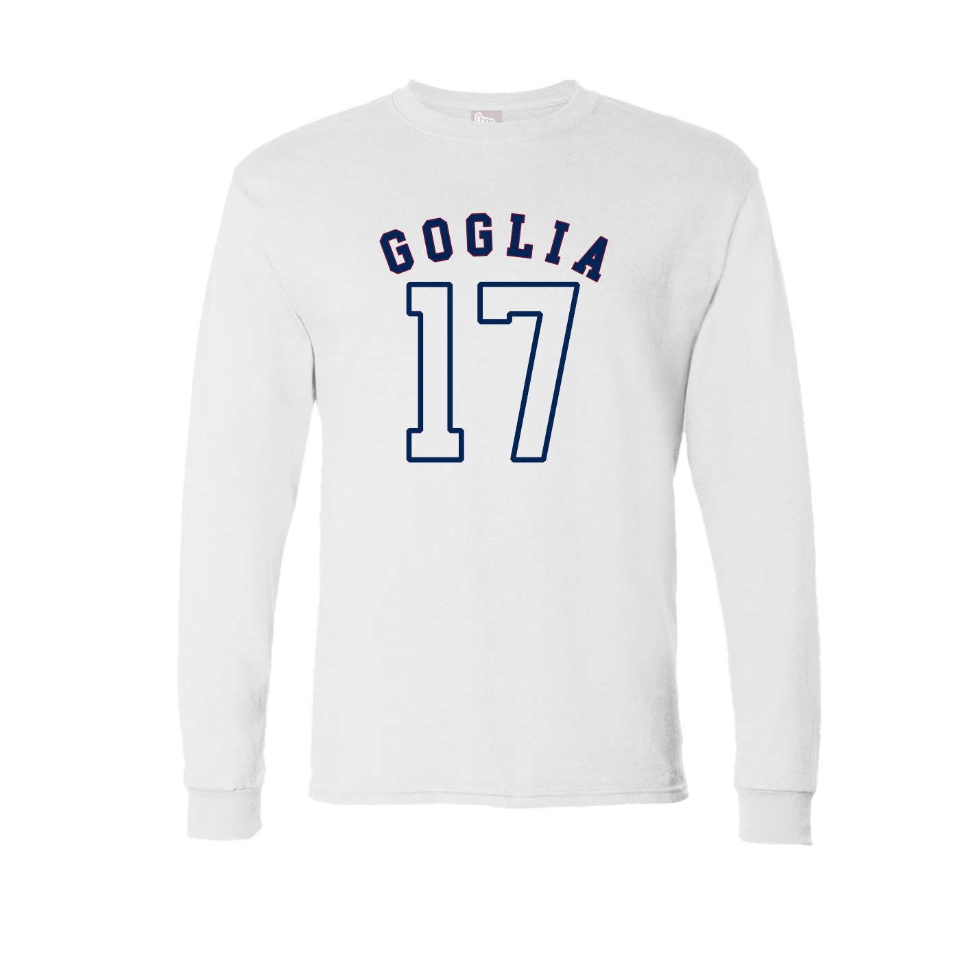 Long Sleeve Tee — Shirsey Arch in White