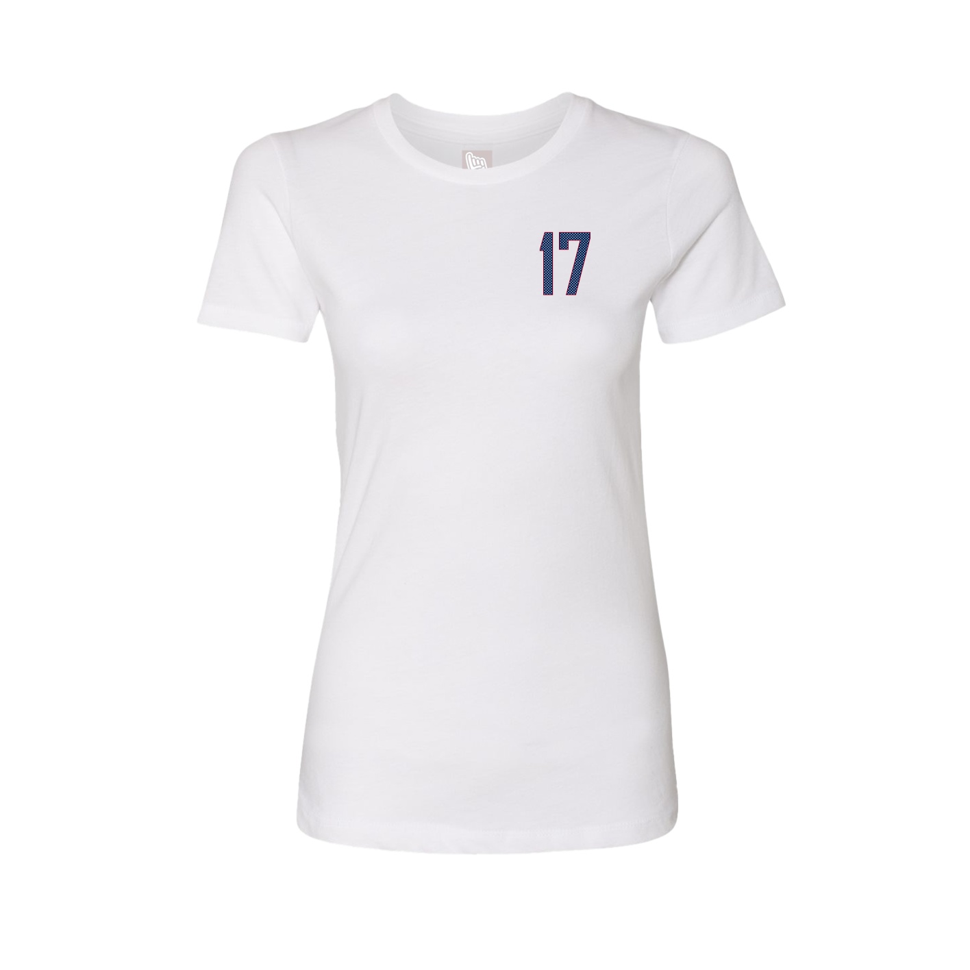 Fitted Women's Tee — Front Shirsy in White