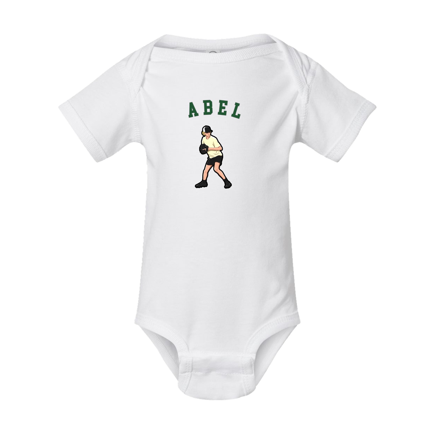 Baby Onesie — Shirsey Arch in White
