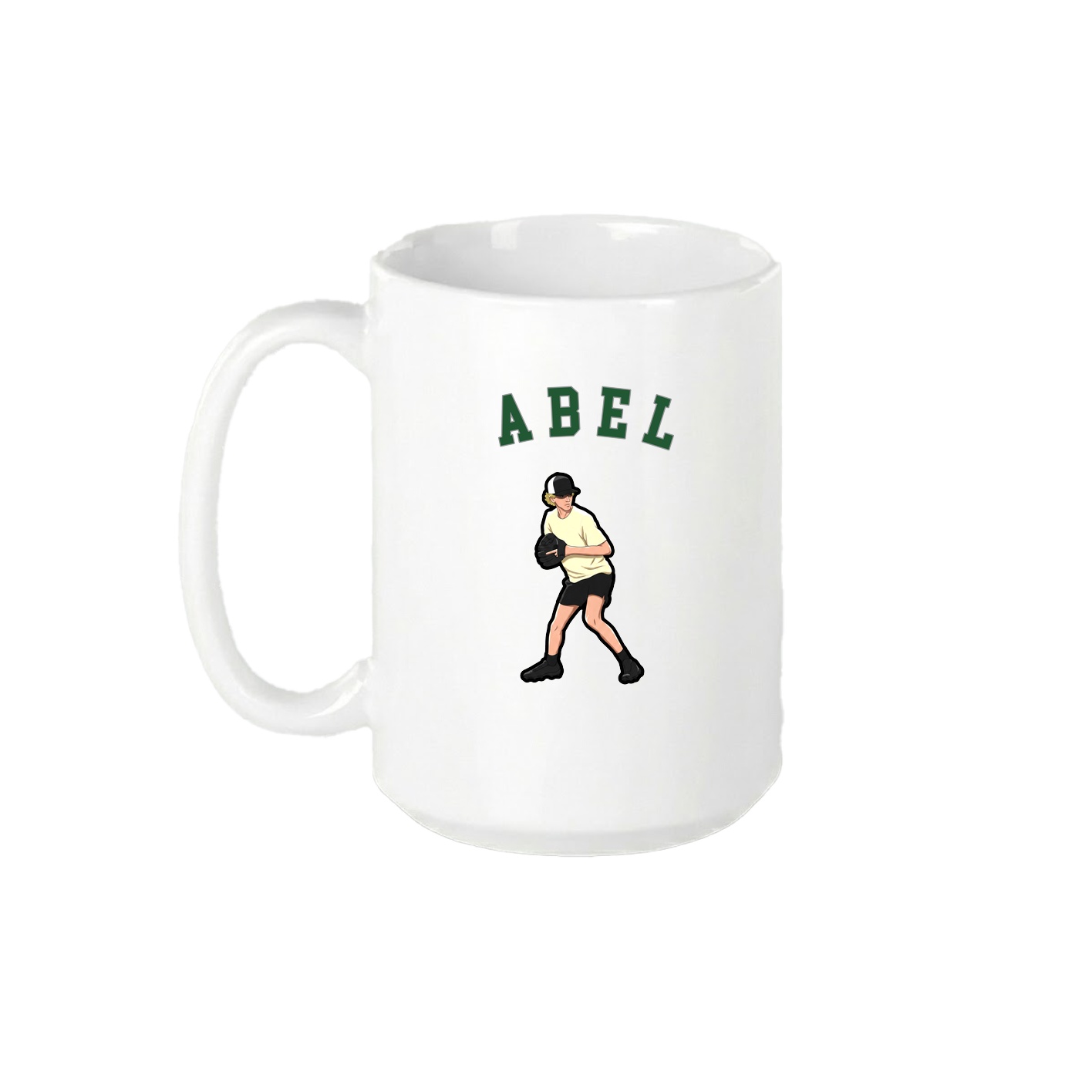 15oz Coffee Mug — Shirsey Arch in White