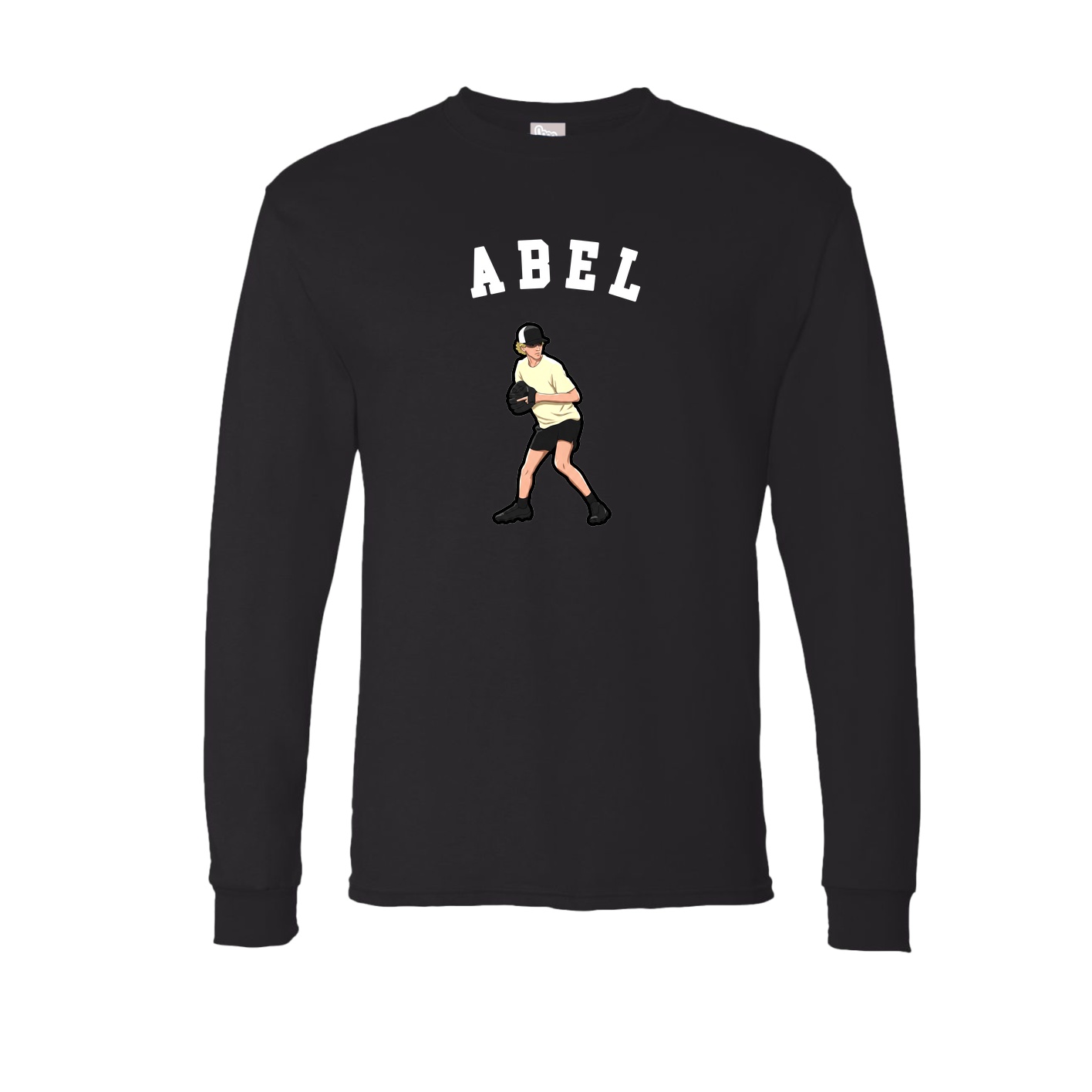 Long Sleeve Tee — Shirsey Arch in Black