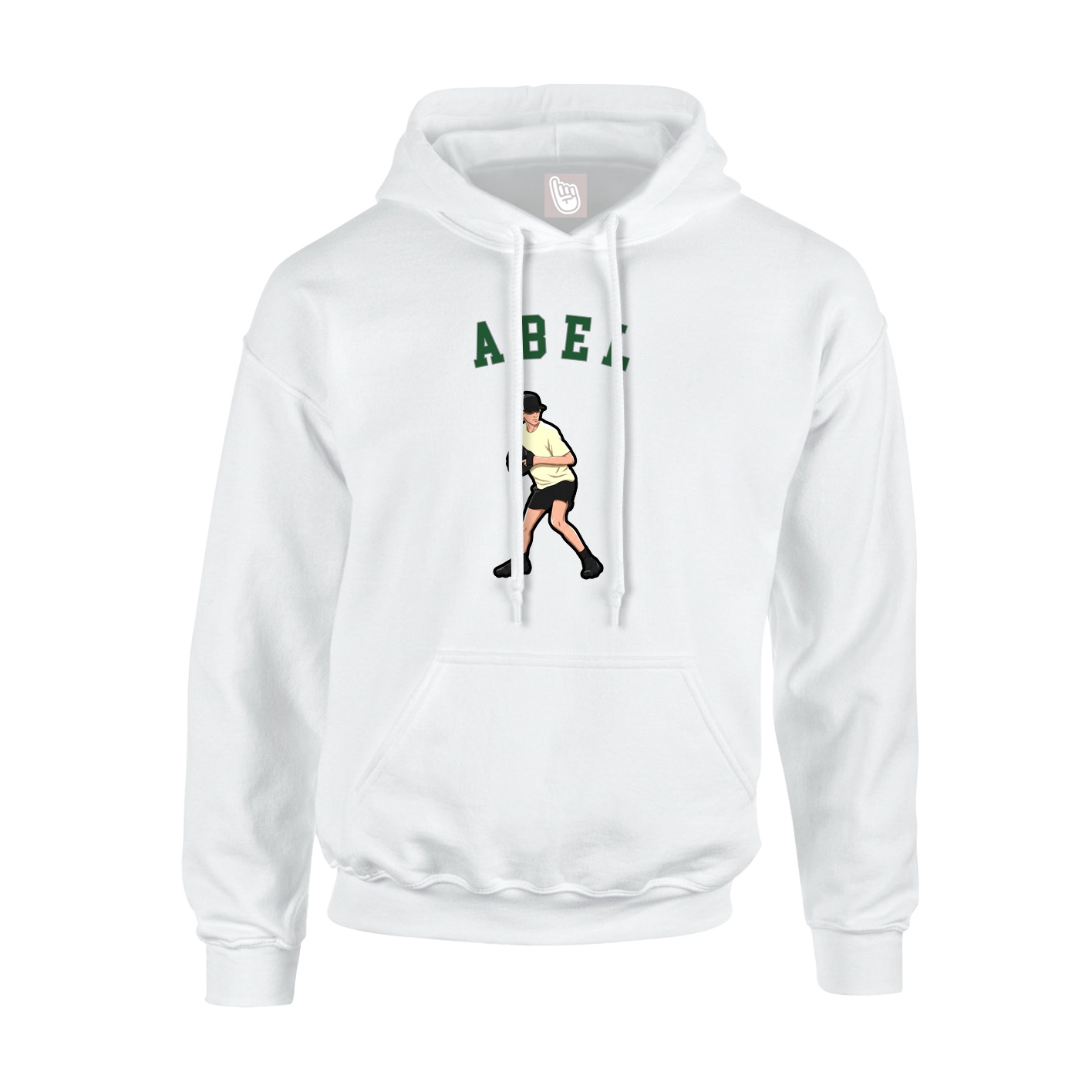 Hoodie — Shirsey Arch in White
