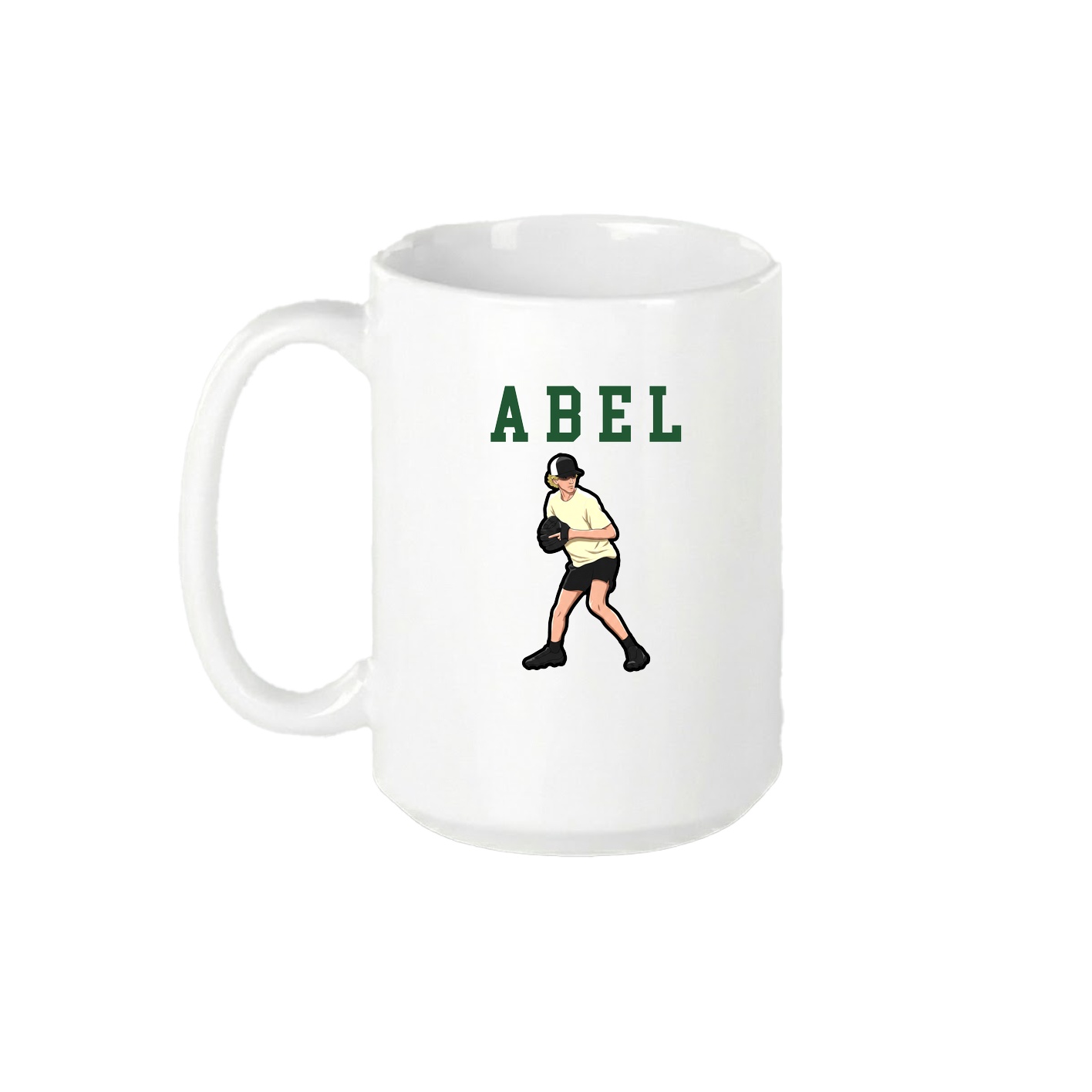 15oz Coffee Mug — Shirsey in White