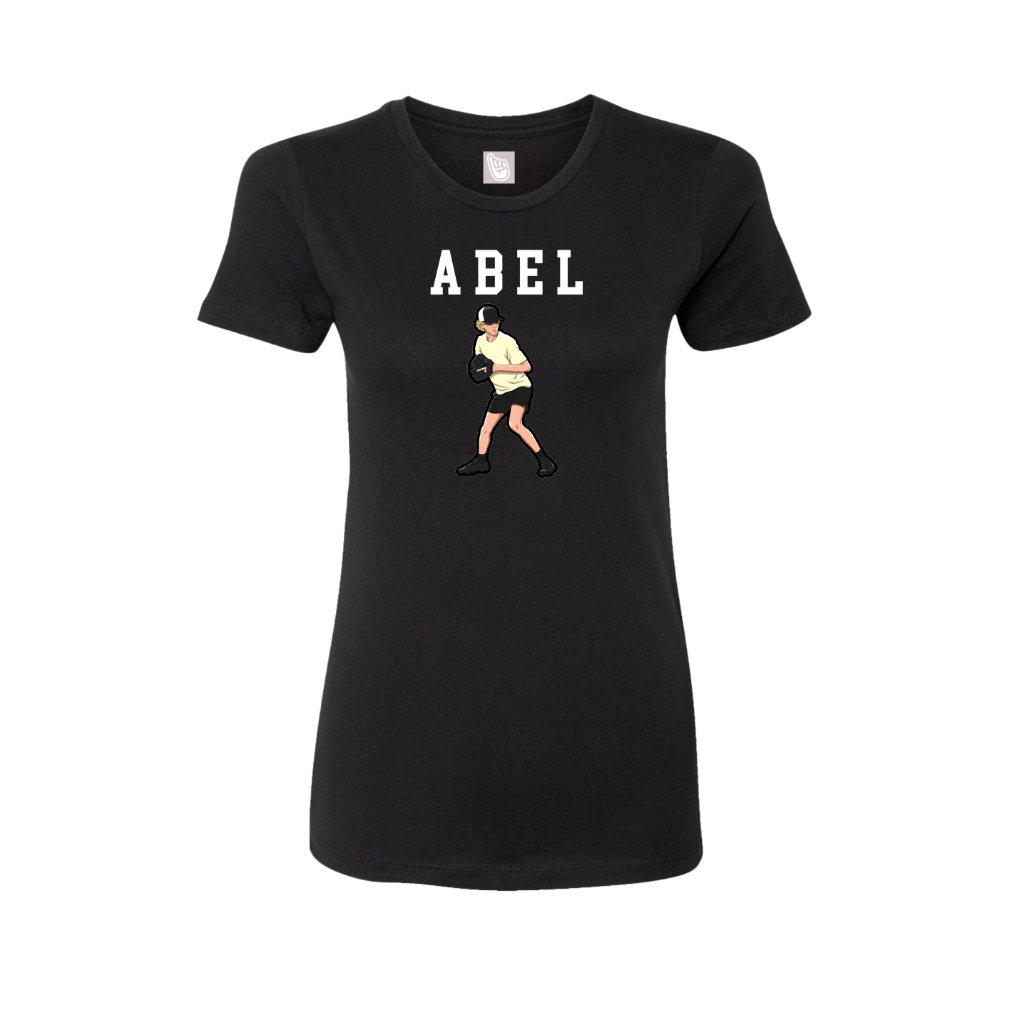 Fitted Women's Tee — Shirsey in Black