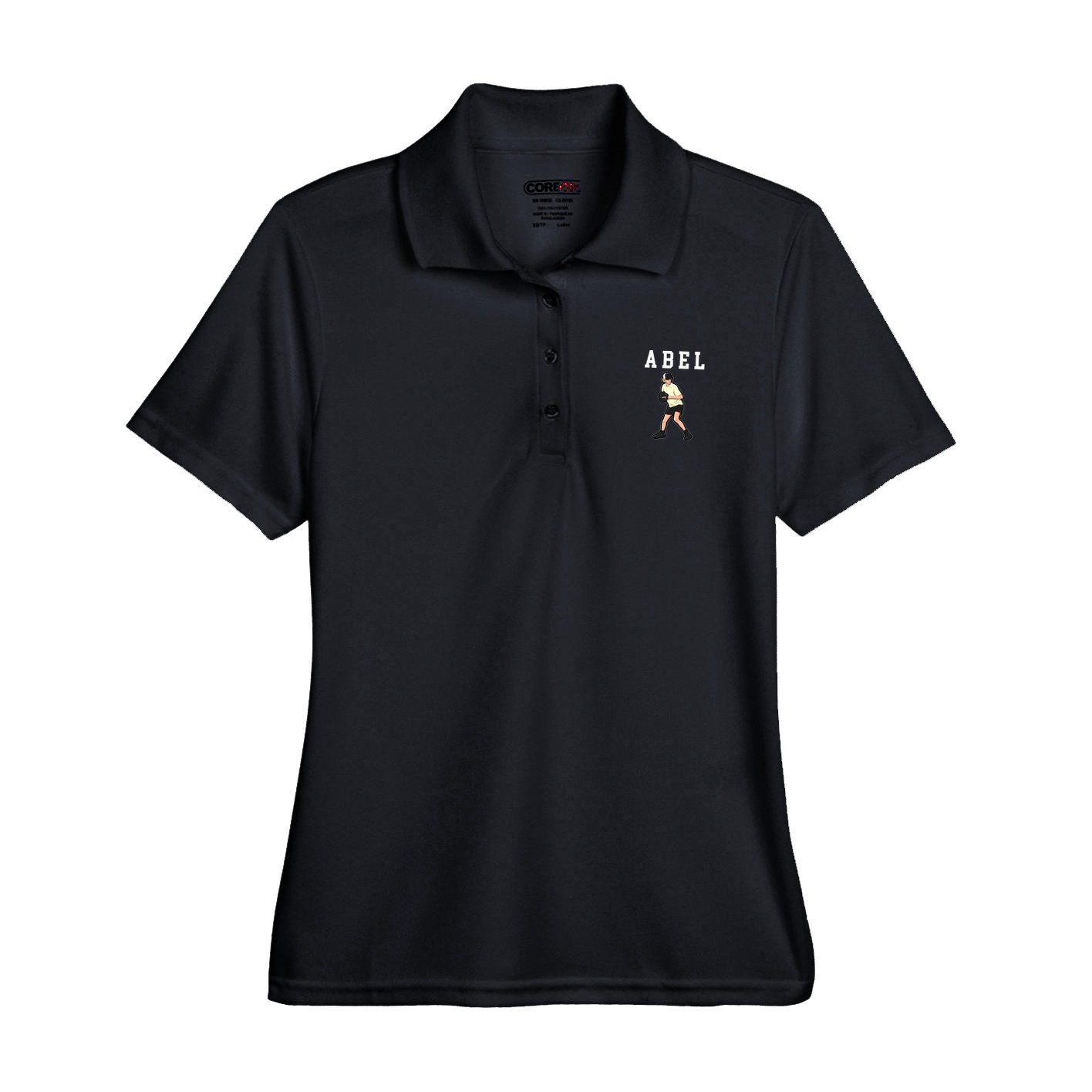 Womens Performance Polo — Shirsey in Black
