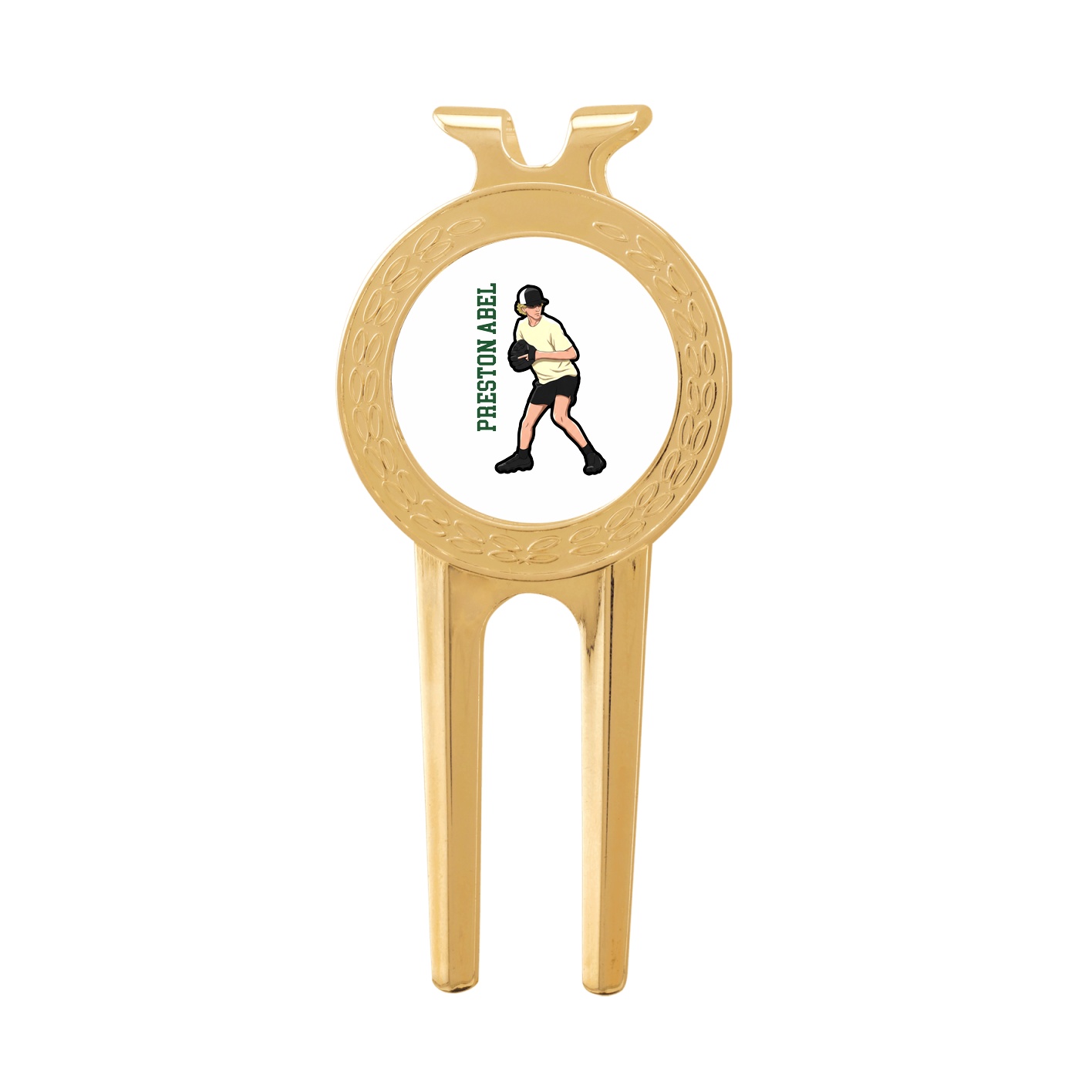 Divot Tool with Ball Marker — Name Vertical in Classic