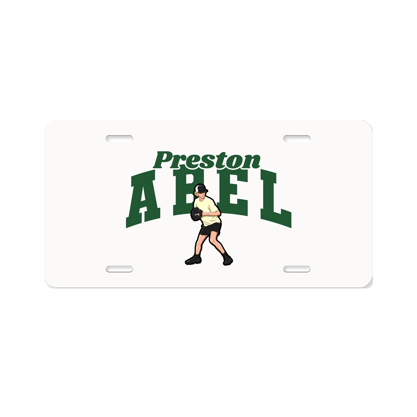 License Plate — Signature Arch in Classic