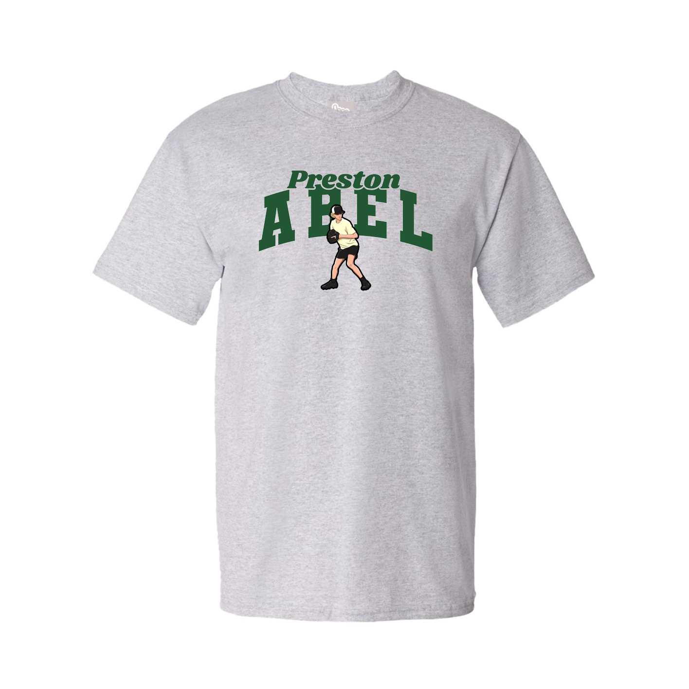 Youth Tee — Signature Arch in Grey