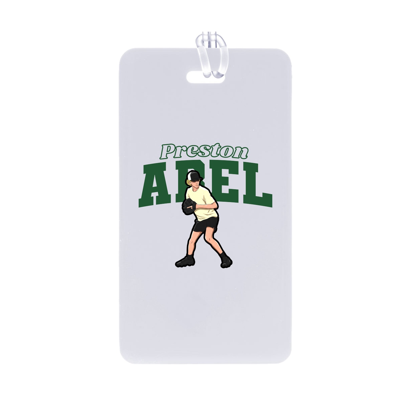 Bag Tag — Name Arch in Classic