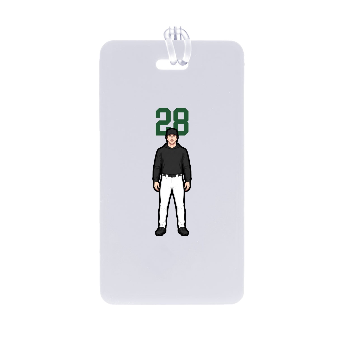 Bag Tag — Number Top in Classic