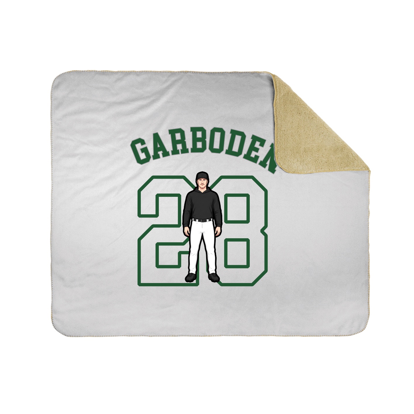 Throw Blanket — Shirsey Arch in White
