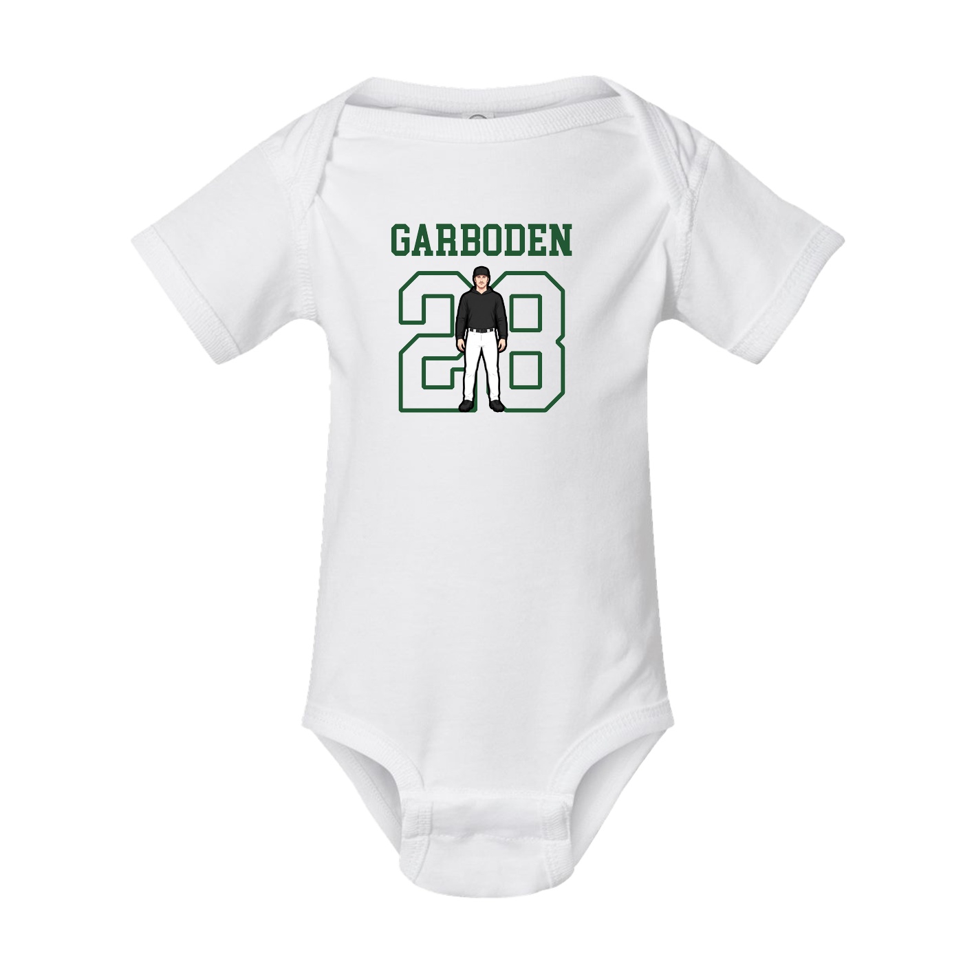 Baby Onesie — Shirsey in White