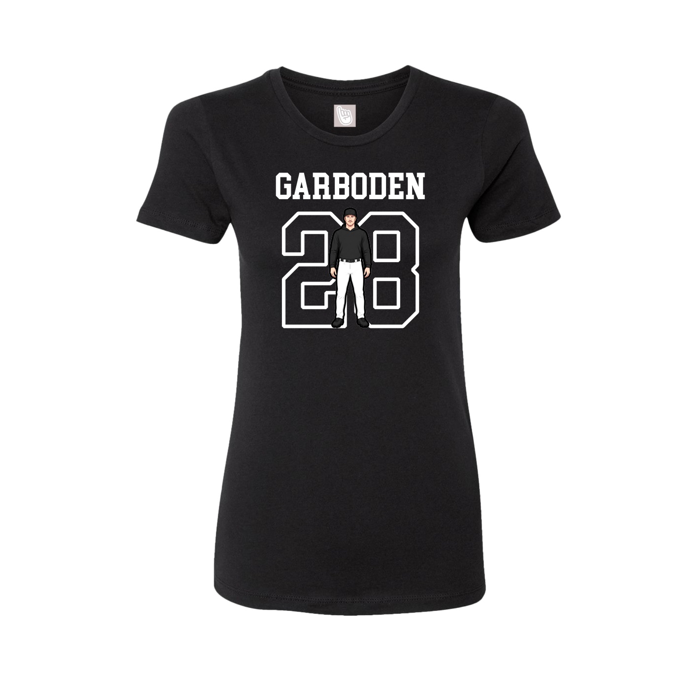 Fitted Women's Tee — Shirsey in Black