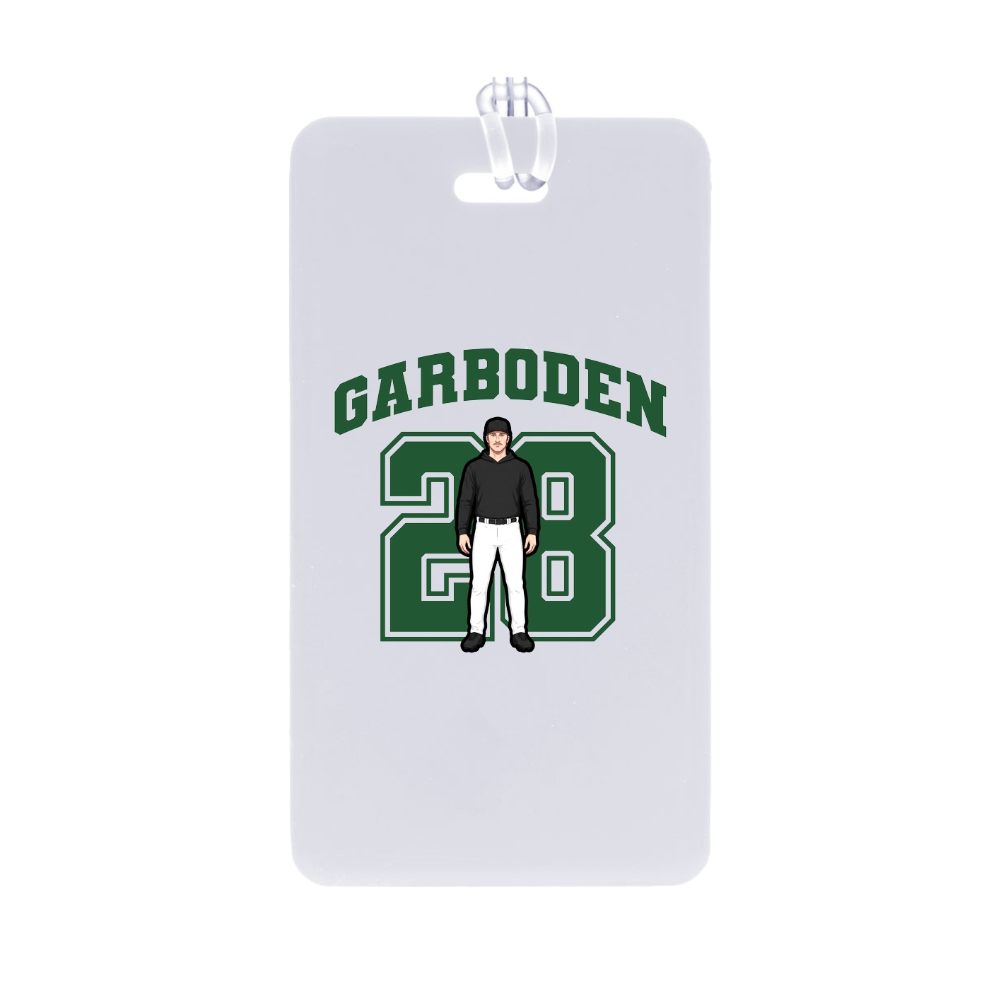 Bag Tag — Number in Classic