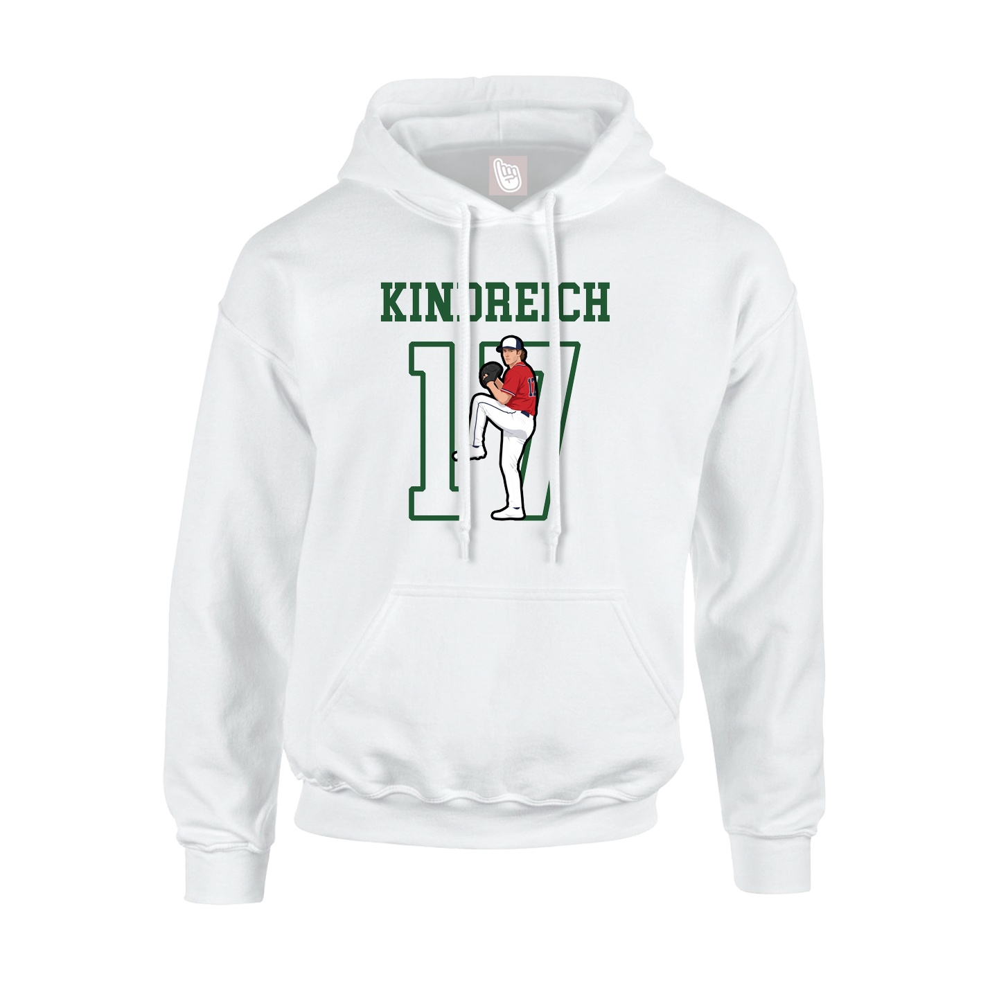 Youth Hoodie — Shirsey in White